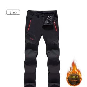 Men's Wear-Resistant Outdoor Stretch Assault Pants (Option: Black-XL)