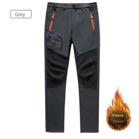 Men's Wear-Resistant Outdoor Stretch Assault Pants (Option: Grey-L)