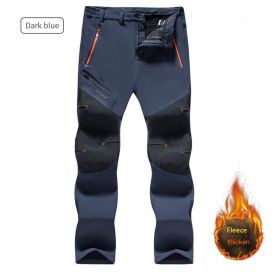 Men's Wear-Resistant Outdoor Stretch Assault Pants (Option: Deep blue-5XL)