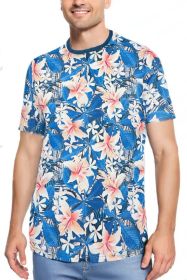 Allover Print Short Sleeve Tshirt (Color: AP08, size: 2XL)
