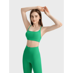 JupiterGear Crisscross Cami (Color: Green, size: 10)