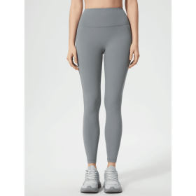 JupiterGear Wide Waistband Leggings (Color: Gray, size: 6)