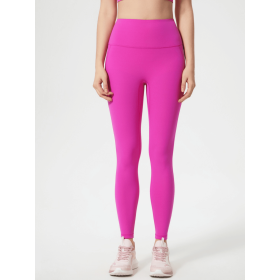 JupiterGear Wide Waistband Leggings (Color: Fuchsia Pink, size: 10)