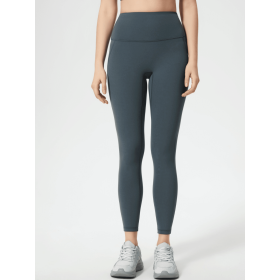 JupiterGear Wide Waistband Leggings (Color: Dark Gray, size: 4)