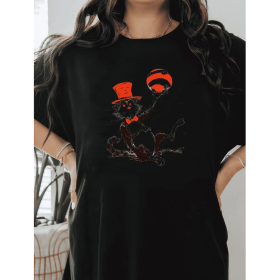Casual Women's Cotton T-Shirt with Bow Detail - Trendy and Comfortable for Every Season (Style: 80)